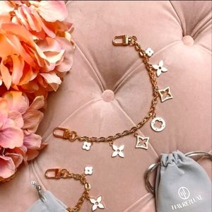Blanc Fleur Handbag Charm